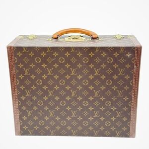 Rare Vintage Louis Vuitton Super President Luggage Monogram Made in‎ France